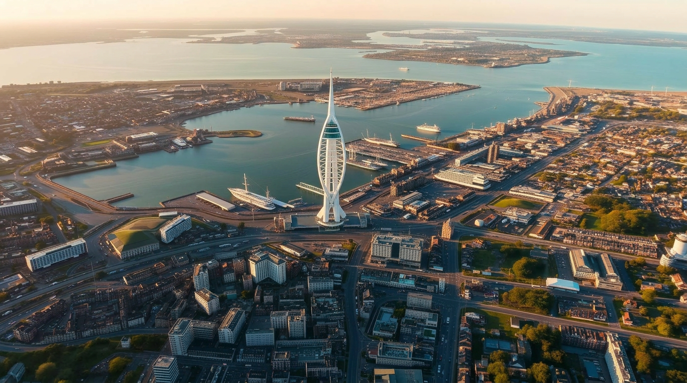 Portsmouth waterfront